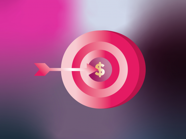 ikona - tarcza, strzała