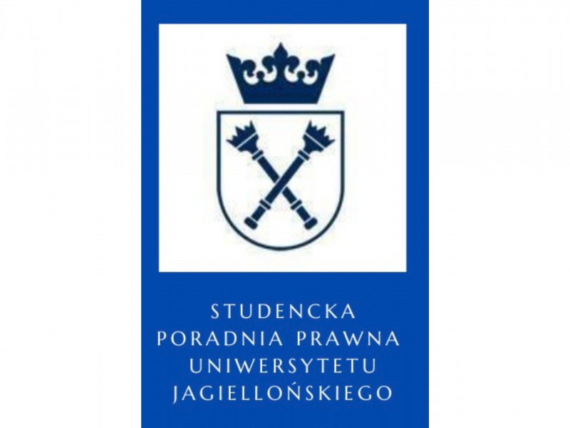 Logo Studencka Poradnia Prawna Uniwersytetu Jagiellońskiego